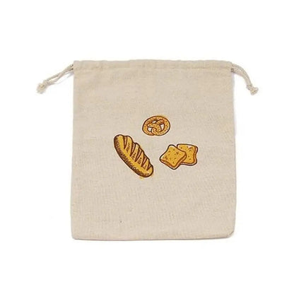 Eco-Friendly Reusable Linen Bread Storage Bags