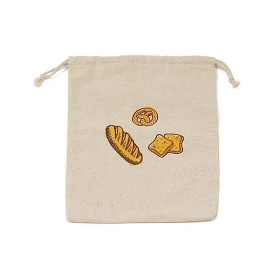 Eco-Friendly Reusable Linen Bread Storage Bags